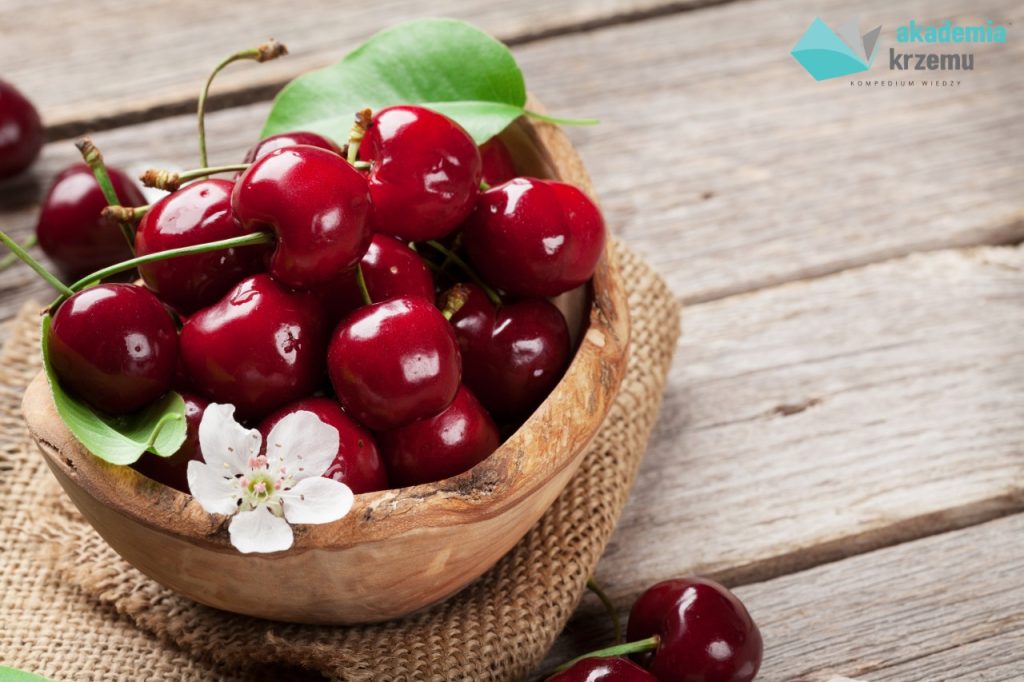 Wiśnie najlepiej spożywać z plantacji ekologicznych.